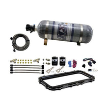 Load image into Gallery viewer, Nitrous Express Holley High Ram Plenum Nitrous Plate Kit w/12lb Bottle (20940-12)