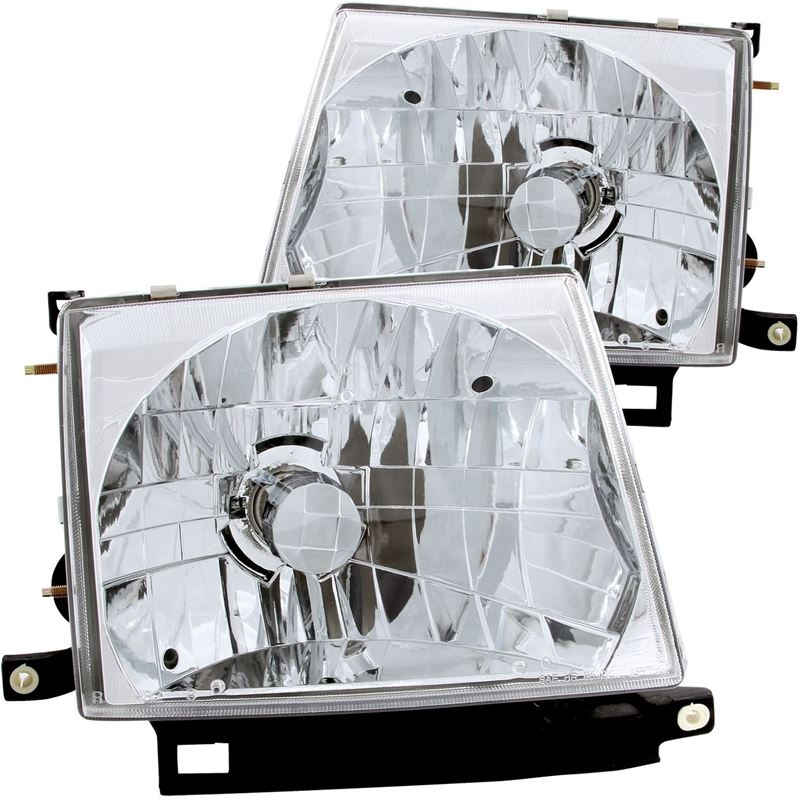 ANZO USA 1997-2000 Toyota Tacoma Crystal Headlights Chrome (121132)