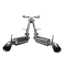 Load image into Gallery viewer, Injen 03-08 350Z Dual 60mm SS Cat-Back Exhaust w/ Built In Resonated X-Pipe (SES1987TT)