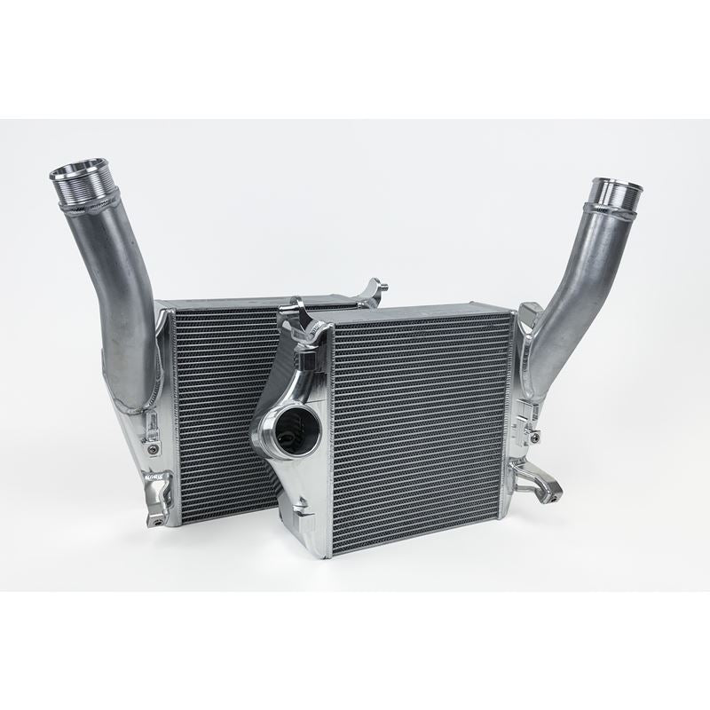 CSF Cooling - Racing & High Performance Division Audi SQ7 / SQ8 Twin Intercooler Set - Raw Billet (8280)