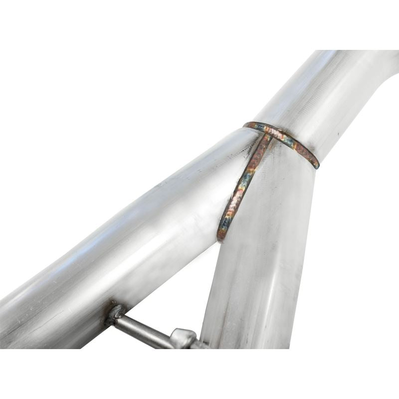 aFe MACH Force-Xp 2-1/2 in 304 Stainless Steel Cat-Back Exhaust w/Polished Tip (49-36408-P)