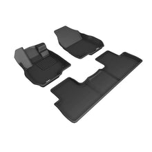 Load image into Gallery viewer, 3D Maxpider KAGU Floor Mat, BLACK, 1ST ROW/2ND ROW (L1AC01401509)