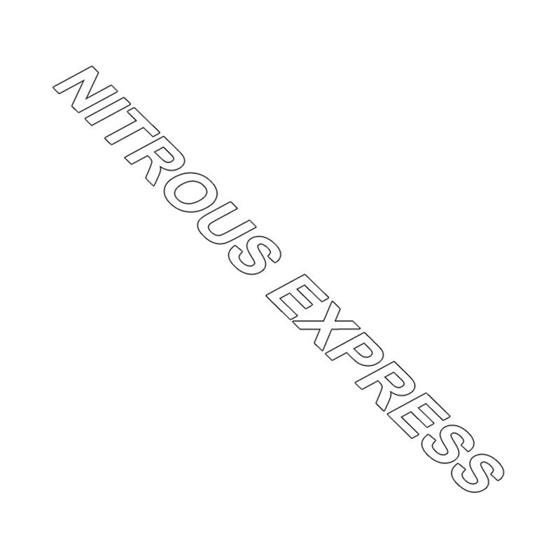 Nitrous Express NX WINDSHIELD DECAL 40" x 3" (15984)