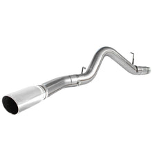 Load image into Gallery viewer, aFe Large Bore-HD 5 IN 409 Stainless Steel DPF-Back Exhaust System w/Polished Tip (49-44041-P)