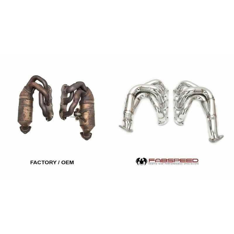 Fabspeed 987.2 Boxster/Cayman/Cayman R/Spyder Long Tube Race Headers (09-12) (FS.POR.9872.LTRHDR)