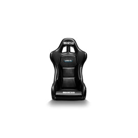 Sparco Grid Q Racing Seats, Black/Black Leatherette with Black Stitch (008009RNRSKY)