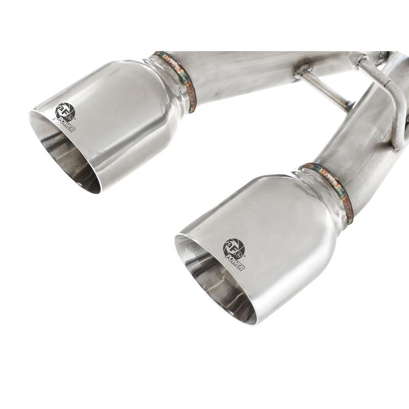 aFe MACH Force-Xp 2-1/2 in 304 Stainless Steel Cat-Back Exhaust w/Polished Tip (49-36408-P)