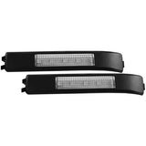 ANZO USA LED Mirror Lights 2009-2014 Ford F-150 LED Mirror Lights Clear w/ Amber LED (861115)