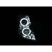 Load image into Gallery viewer, ANZO USA 2003-2007 Cadillac Cts Projector Headlights w/ Halo Black (CCFL) (121417)