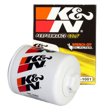 Load image into Gallery viewer, K&amp;N Performance Gold Oil Filter (HP-1001)