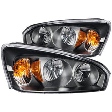 Load image into Gallery viewer, ANZO USA 2004-2007 Chevrolet Malibu Crystal Headlights Black (121221)