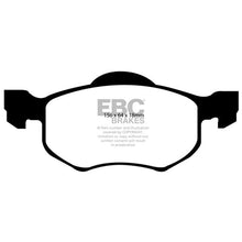 Load image into Gallery viewer, EBC Yellowstuff Street And Track Brake Pads (DP41616R)