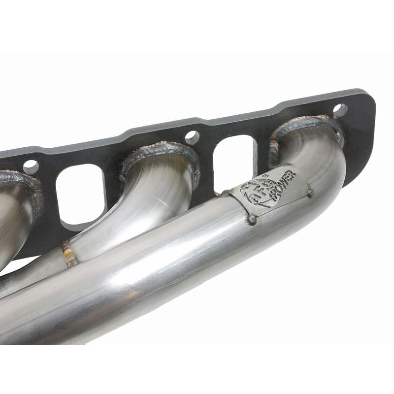 aFe POWER Twisted Steel 1-3/4 IN 304 Stainless Headers w/ Raw Finish (48-32031)