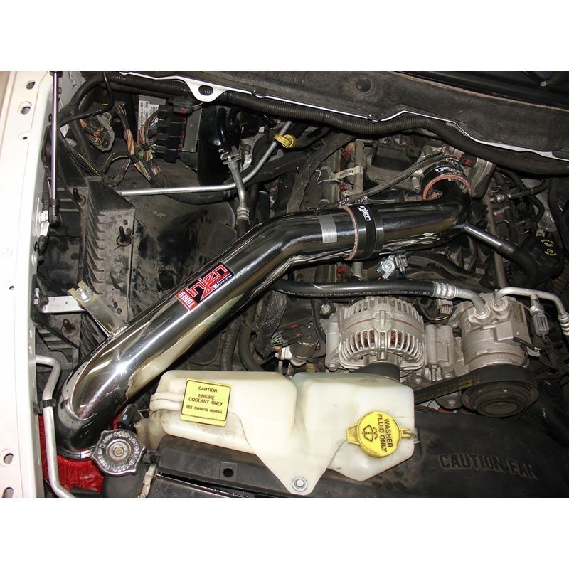 Injen 03-08 Dodge Ram 5.7L V8 Hemi Wrinkle Black Power-Flow Air Intake System (PF8052WB)