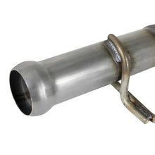 Load image into Gallery viewer, aFe Twisted Steel 2-1/4 IN to 2-1/2 IN 409 Stainless Steel Street Series Y-Pipe (48-48026)