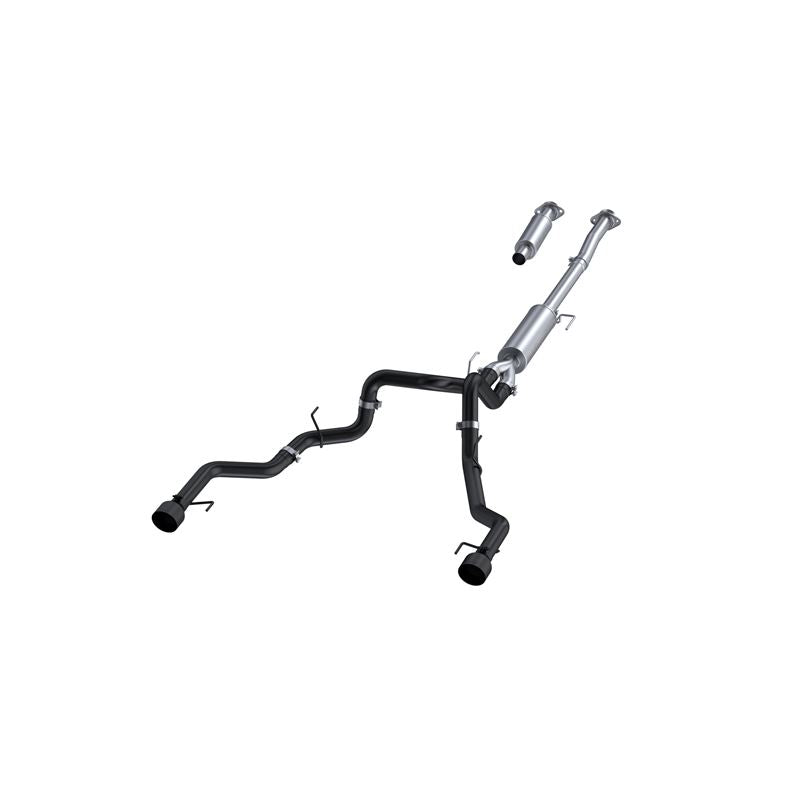 MBRP Exhaust 3in. Cat Back Dual Split RearBLK (S5268BLK)