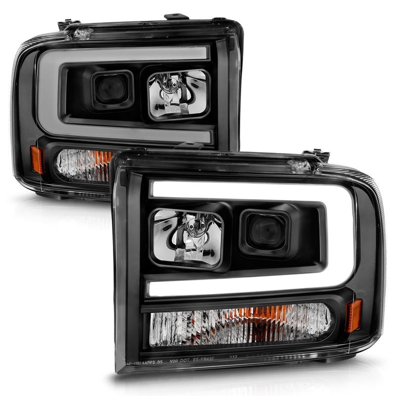 ANZO USA Projector Headlight Set for 2005 Ford Excursion (111551)