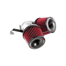 Load image into Gallery viewer, APEXiÂ® Power Metal Polished Short Ram Air Intake System with Red Filter (507-N011)