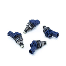 Load image into Gallery viewer, Deatschwerks Set of 4 950cc Side Feed Injectors (02J-01-0950-4)