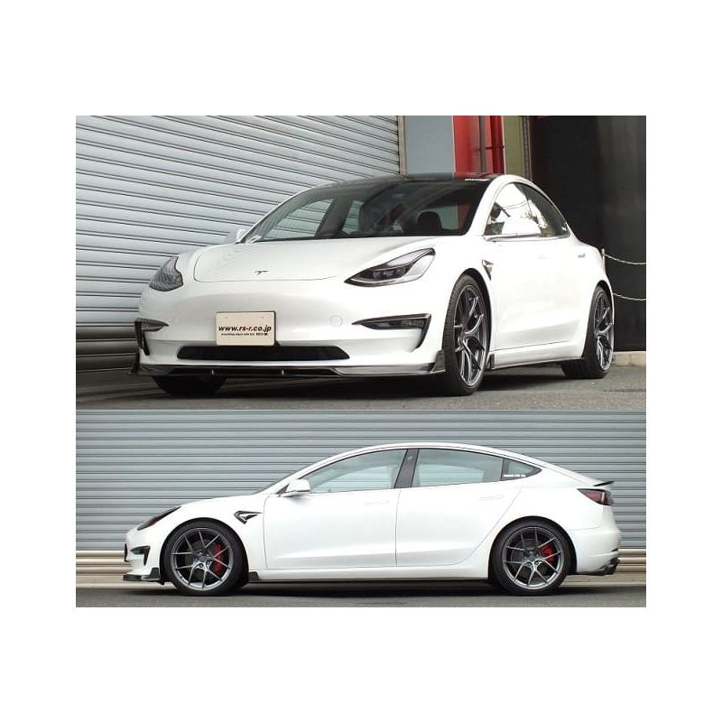 RS-R TI2000 Down SUS Lowering Springs for 2019+ Tesla Model 3 AWD (TL002TD)