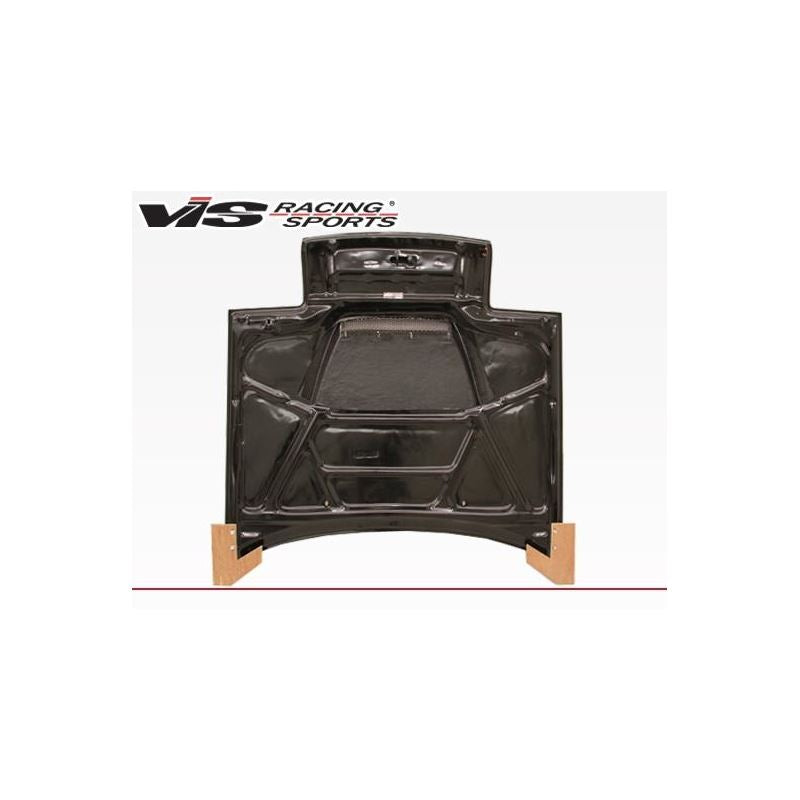 VIS Racing Invader Style Black Carbon Fiber Hood (90TYCEL2DVS-010C)