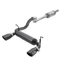 Load image into Gallery viewer, aFe Rebel Series 2-1/2 IN 409 Stainless Steel Cat-Back Exhaust System w/ Black Tips (49-48066-B)