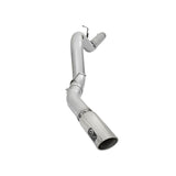 aFe ATLAS 5 IN Aluminized Steel DPF-Back Exhaust System w/Polished Tip (49-04081-P)