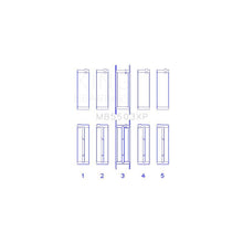 Load image into Gallery viewer, King Engine Bearings Main Bearing Set for 1971-1973 Mercury Marquis (MB5503XP)