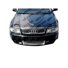 Load image into Gallery viewer, VIS RACING Carbon Fiber Hood for 1998-2002 AUDI S4(98AUS44DEUR-010C)