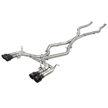 Load image into Gallery viewer, aFe MACH Force-XP 3-1/2 IN 304 Stainless Steel Cat-Back Exhaust w/ Black Tip (49-36342-B)