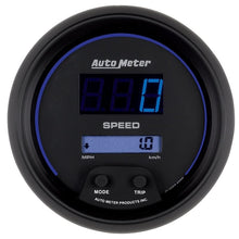 Load image into Gallery viewer, AutoMeter Cobalt Digital 85.7mm Black Electric Programable Speedometer (6988)