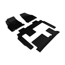 Load image into Gallery viewer, 3D Maxpider KAGU Floor Mat, BLACK, 1ST ROW/2ND ROW/3RD ROW (L1GM01201509)