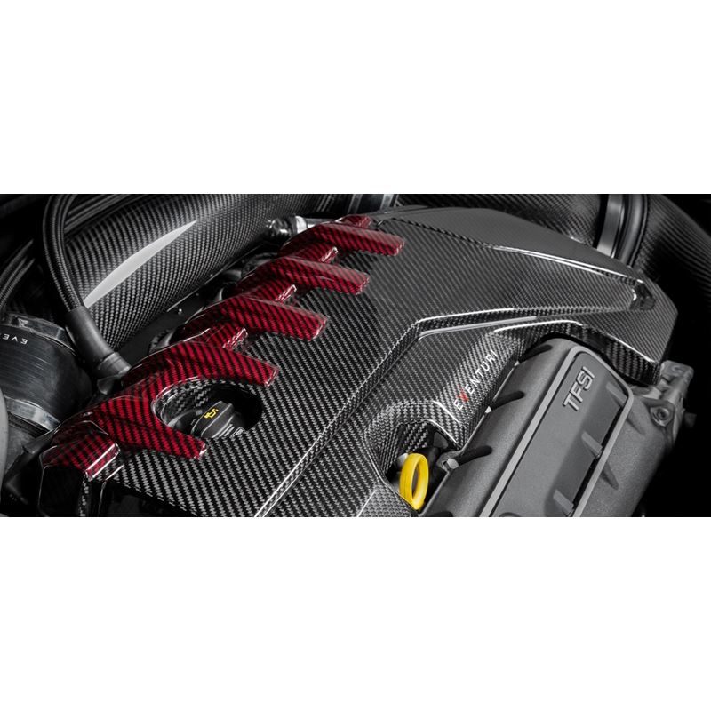 Eventuri Audi 8V RS3 / 8S TTRS / F3 RSQ3 Carbon Kevlar Engine Cover (EVE-ST38V8S-CF-ENG)