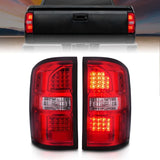 ANZO USA LED Tail Light Assembly for 2014-2018 GMC Sierra (311399)