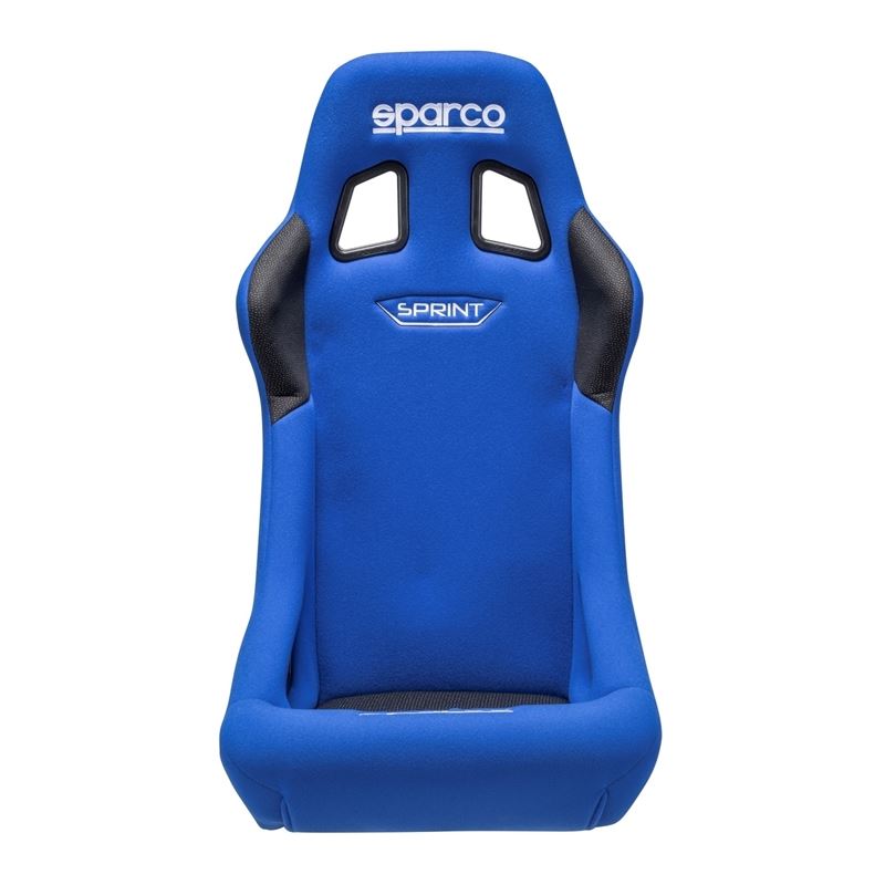 Sparco Sprint Racing Seats, Blue/Blue Cloth with Blue Stitch (008235AZ)