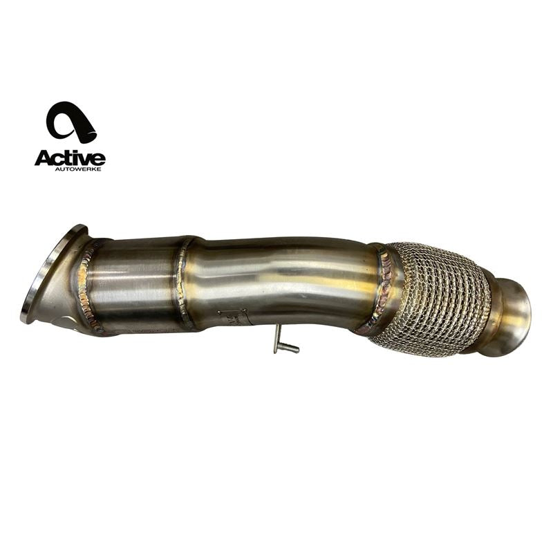 Active Autowerke B46 A90/A91 Downpipe w GESI G - Sport Cat (11-566)