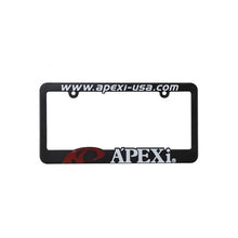 Load image into Gallery viewer, Apexi License Plate Frame, Red Logo (601-KLP1)