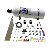 Load image into Gallery viewer, Nitrous Express V6AN Gasoline EFI Nitrous Kit (150-375HP) w/15lb Bottle (80006EFI-15)