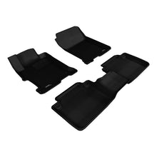 Load image into Gallery viewer, 3D Maxpider KAGU Floor Mat, BLACK, 1ST ROW/2ND ROW (L1HD04801509)