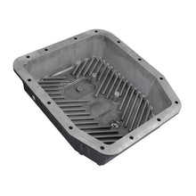 Load image into Gallery viewer, aFe Power Transmission Pan Black w/ Machined Fins (46-70222)