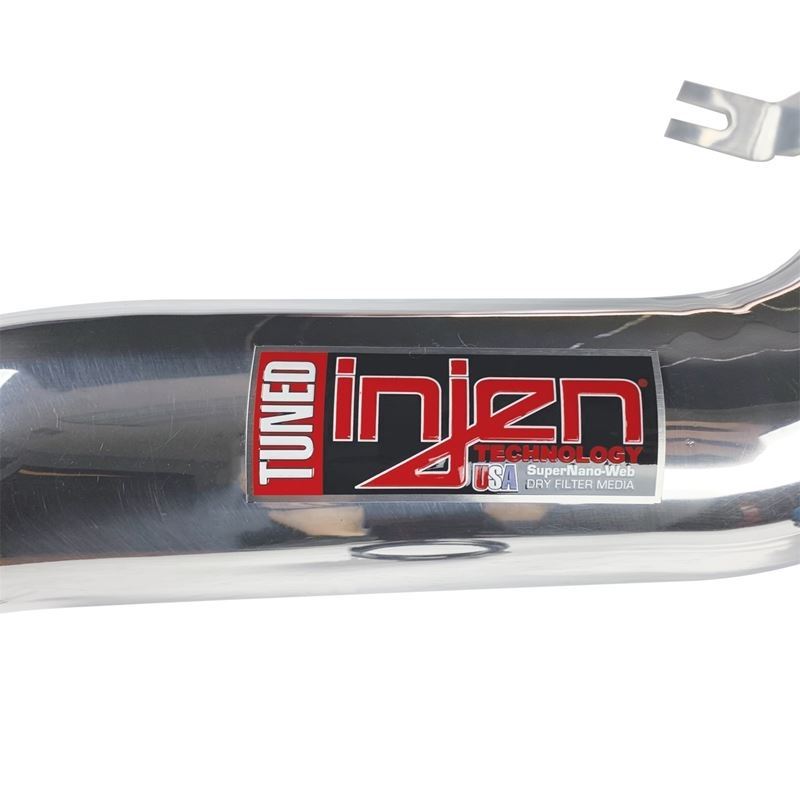 Injen Polished Short Ram Cold Air Intake System with SuperNano-Web Dry Air Filter (IS1345P)