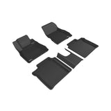 3D Maxpider KAGU Floor Mat, BLACK, 1ST ROW/2ND ROW (L1NS08701509)