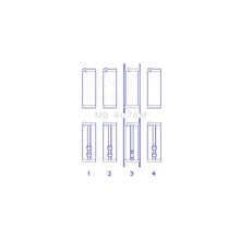 Load image into Gallery viewer, King Engine Bearings Main Bearing Set for 1971-1972 Fargo B100 Van (MB 407AM 010)