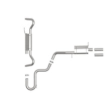 Load image into Gallery viewer, aFe Power MACH Force-Xp 3in to 2-1/2in SS Hi-Tuck Cat-Back Exhaust for 18-23 Volkswagen Atlas L4 2.0L/V6 3.6L (49-36452)