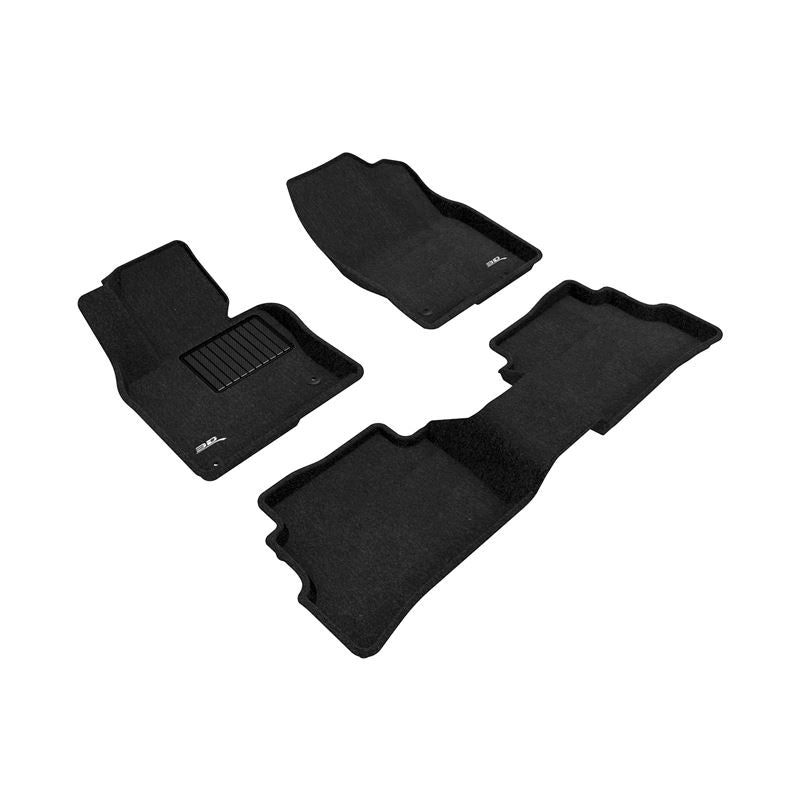 3D Maxpider ELEGANT Floor Mat, BLACK, 1ST ROW/2ND ROW (L1MZ05804709)