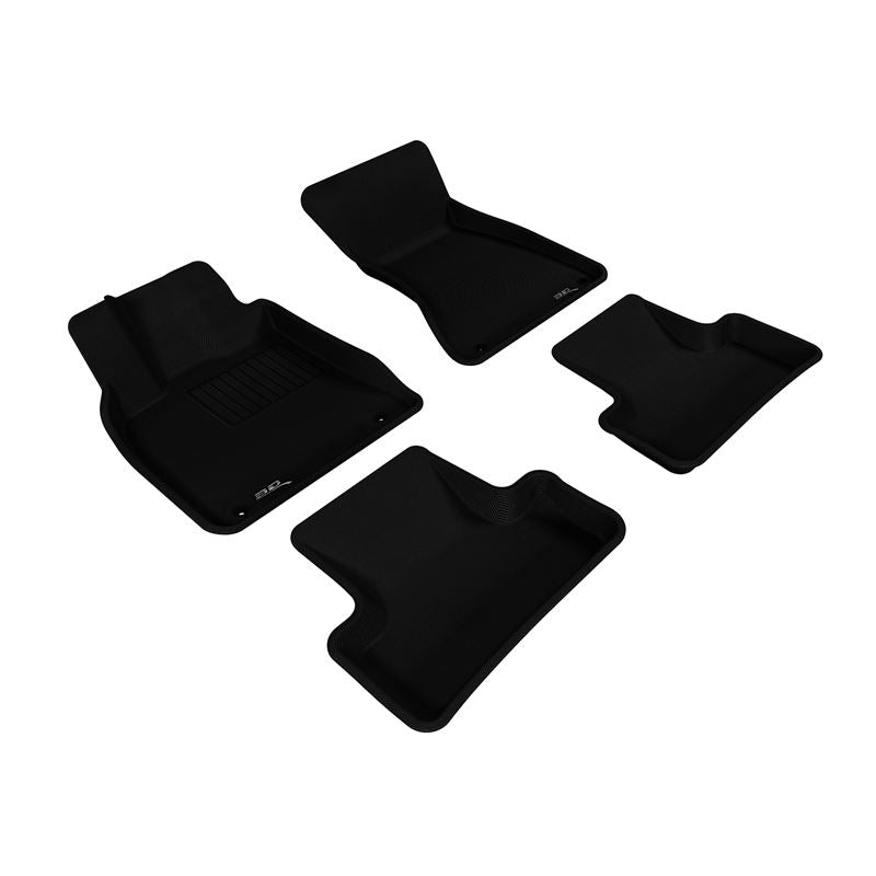 3D Maxpider KAGU Floor Mat, BLACK, 1ST ROW/2ND ROW (L1AD00901509)