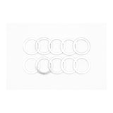 Deatschwerks 8AN Aluminum Crush Washer (Pack of 10) (6-02-0303)