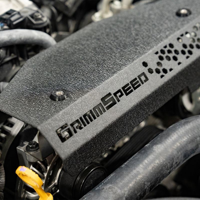 GrimmSpeed Pulley Cover - Black (113086BLK)