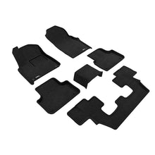 Load image into Gallery viewer, 3D Maxpider ELEGANT Floor Mat, BLACK, 1ST ROW/2ND ROW/3RD ROW (L1AD04104709)