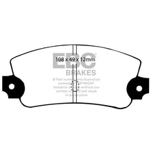 Load image into Gallery viewer, EBC Greenstuff 2000 Series Sport Brake Pads (DP2231)